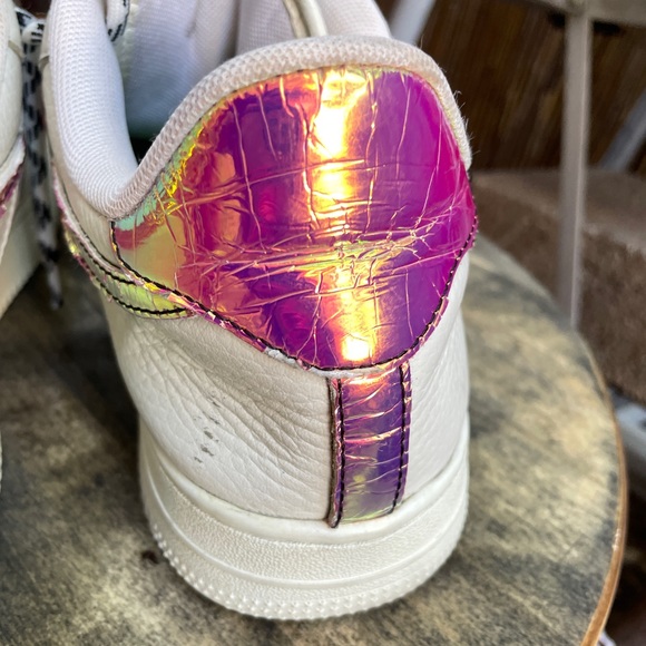 GF-01 by John Geiger 'White Pebbled Leather size 8 US - Picture 7 of 12